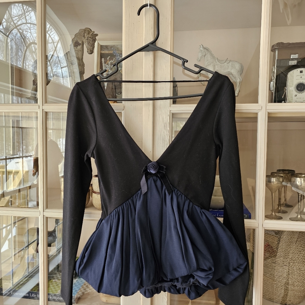 Zara To My Lovers Bubble Hem Top - Picture 8 of 15